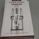 Secura Electric Coffee Grinder and Spice Grinder with 2 Stainless Steel Blades Removable Bowls