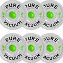 PURE MVP Premium Wide Mouth Mason Jar Vacuum Lids | Triple Thick Stainless Steel | Perfect for Juice, Smoothies to Extend Freshness 8x | Easy-Release Valve w/Leak Detection for Fermentation