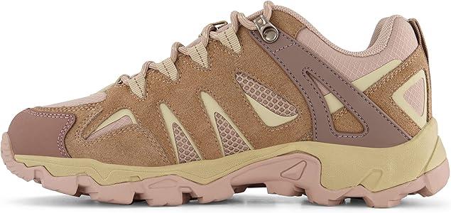 ZeroXposur Womens Colorado Lo Waterproof Hiking Boots - Womens Hiking Shoes - Waterproof Boots for Women 9.5M