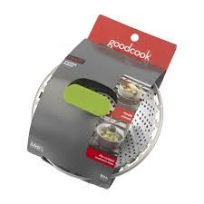 GoodCook® Touch® Steamer Basket - Chrome/Green