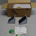 LED Solar Step Lights Waterproof Outdoor Stair Lights, Warm White Solar Deck Lights IP67 Solar Decoration Lights for Yard, Patio, Garden, Walkways, Front Door, Pathway, Driveway, Porch 12 Pack