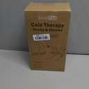 SuzziPad Cold Socks & Hand Ice Pack, Cooling Gloves for Chemotherapy, Chemo Care Package for Women and Men, S/M, Purple