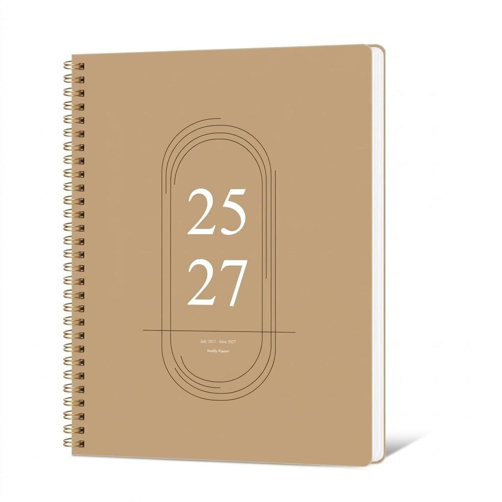 Monthly Planner 2026-2027 - 2 Year Monthly Planner Calendar 2026-2027, Jan. 2026 - June 2027, 7.3" * 9.5", 18 Months Calendar Planner with Waterproof Cover＆Spiral Bound, for Office, School Home Planning - 2Pack