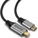 USB C to Mini DisplayPort, 6Ft 4K@60Hz Thunderbolt 3 to Mini Displayport Cable Compatible for iPhone 15/16/17 Series, M1-M4 MacBook Pro, Surface Book 2, Galaxy S21-S25, Steam Deck and Rog Ally