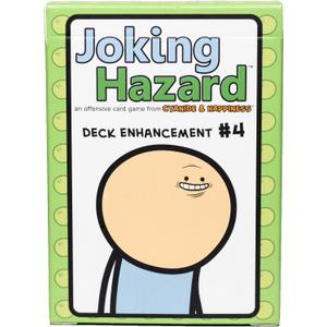 Joking Hazard Deck Enhancement #4 - Expansion Pack for Fun Party Games by Cyanide & Happiness, 100 New Hilarious Comic Cards | Perfect for Game Night