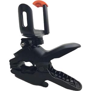 Universal Camera and Cell Phone Music Mount - Guitar Headstock Mobile Phone Clamp Clip Mount for Smartphones and Gopro Action Cameras ~ Close Up Home Recording - Work for Any Microphone Stands