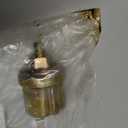 Oil Pressure Sender Sensor 0-80 psi VDO 10-180 ohms 1/8"-27 NPT with 16 psi Low Alarm Switch