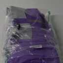 Queenmore Dog Shark Life Jacket with Rescue Handle - Adjustable Reflective Dog Life Preserver for Small Dogs, Purple