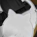 2025 New Improved  Lid Mouse Trap Rat Trap-Metal Bait Cage-Automative Reset-5 Gallon Fit (White - 4 Pack, Extreme Value with Free Hand Glove)