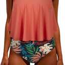 OMKAGI Women's Ruffle Bikini Swimsuit High Waisted Bottom Plus Size Swimwear Tankini, L