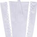 QRBTSCL Women's Wedding Dress Zipper Replacement Adjustable Fit Satin Corset Back Kit Lace up for Prom Dress (10, White)