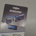 Samsung Type-C USB Flash Drive, 128GB, Transfers 4GB Files in 11 Secs w/Up to 400MB/s USB 3.2 Gen 1 Read Speeds, Compatible w/USB 3.0/2.0, Waterproof, 2022, Blue, MUF-128DA/AM