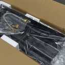 Stanbroil 20.5" Natural Gas Powder Coated Steel Fireplace Dual Flame Pan Burner Kit