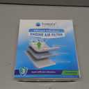 CA10755 Engine Air Filter,Pre-oiled, Longer Lifespan, fit for Avalon,Camry,Highlander,Sienna, Durango,Grand Cherokee, ES350,NX300,RX350
