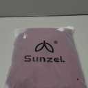 Sunzel No Front Seam Flare Leggings for Women with Pockets Hidden Butt Lifting Scrunch Tummy Control Mini Flared Yoga Pants (Medium)