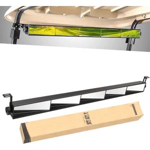 10L0L Universal Golf Cart 5 Panel Mirror for Yamaha EZGO Club Car, Eliminate Blind Spots Wide Angle Rear View Mirror
