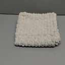 Kevin Textile Pillow Covers Decorative Set of 2 Striped Corduroy Plush Velvet Christmas Pillowcases Cushion Cover for Couch 16x16 Inch Cream