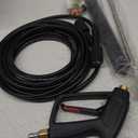 YAMATIC Pressure Washer Gun and Hose Kit, 25 FT Kink Resistant Power Washer Hose and Wand, 3/8" Swivel Quick Connector & M22-14mm Fitting Replacement for Ryobi, Simpson, Craftsman