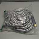 Stainless Steel Garden Hose 50ft Heavy Duty Metal Water Hoses with 10 Function Water Hose Nozzles for Yard Outdoor