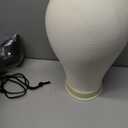 Wig Stand - Wig Stand with Head Canvas Wig Head Mannequin Head for Heavy Wigs, Wig Head Stand Manikin Head Wig Head for Wigs Making Display Styling(Wig not included), Wig Stand Tripod Height Adjustable