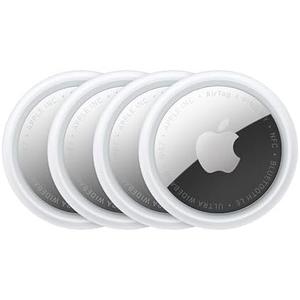 Apple AirTag (1nd Generation) - 4 Pack: Tracker for Keychain, Wallet, and More; Locator with Sound; Simple One-Tap Setup with iPhone or iPad; Key Finder with up to 1.5X Precision Finding Range*