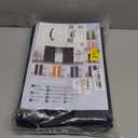 Pickluc Navy Blackout Curtain for Living Room, Light Blocking Drapes with Grommet, Thermal Insulated, Noise Reduction, 52 Inches Wide x 96 Inches Long, 2 Panels