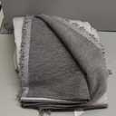 MYSKY HOME Couch Cover for Sofa Couch Covers for Pets, Non Slip Dogs Furniture Protector with Tassels for Living Room Non Slip Washable Furniture Protector Cover for Pet, Cat, 91"x118", Dark Grey