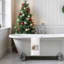 3 x Labrador Retriever Christmas Kitchen Towels, Labrador Retriever Gifts, Christmas Hand Towels for Bathroom, Yellow Lab Gifts, Labrador Gifts, Christmas Dish Towels for Kitchen, 16x24 Inches