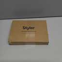 2 x Stylor Baby's First Christmas Ornament 2025 - DIY Crystal Glass Handprint Keepsake, for Newborn Boy or Girl, My 1st Xmas Tree Hanging Decoration (Handprint Tree)