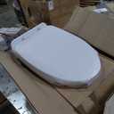 TOTO SoftClose Slow Close Elongated Toilet Seat and Lid, Colonial White - SS124#11