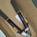 Fiskars 25"-33" Power-Lever Extendable Garden Hedge Shears, 10” Blades