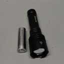 SKYFIRE 1376 LED Flashlights with Ignition Lens, Rechargeable 2000 High Lumens Super Bright Zoomable Flash Light, 5 Modes Waterproof Handheld Powerful Tactical Flashlight for Emergency Camping (Black)