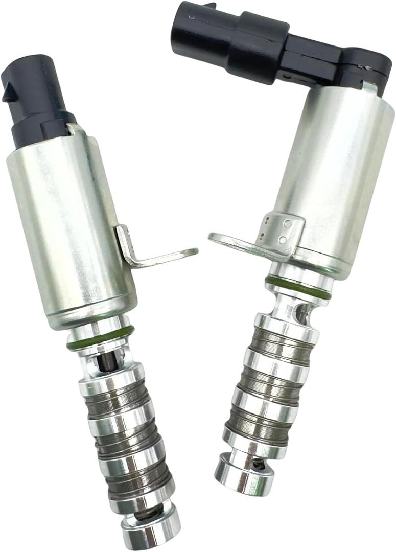 Engine Variable Valve Timing Solenoid VVT 2-pc Intake Exhaust Compatible with 12-22 SONATA ELANTRA SOUL TUCSON FORTE VELOSTER FORTE5 OPTIMA RONDO SELTOS ELANTRA COUPE 1.8L 2.0L 243752E100 243552E100