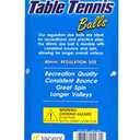 Jacent Table Tennis Balls 6 Pk