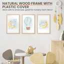 upsimples 12x18 Frame, Natural Solid Wooden Picture Frames, Display 11x17 with Mat or 12 x 18 Without Mat, Vertical or Horizontal Wall Hanging, 1 Pack, Natural