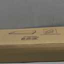 Yieach 6 Pack 15" Acrylic Shelves for Wall,Bathroom,Bedroom - with Adhesive - No Drilling Clear Floating Shelves for Funko Pop,Lego,Action Figures,Nail Polish,Perfume Shelf and Wall Storage & Display