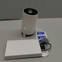 Mini Projector, HY300 PRO Portable Projector, Support 4K 1080P with Dual-Band WIFI6 5G Wireless 5.2 Bluetooth Android 13, 180 Rotatable, Auto Keystone Correction, 35"-130" Screen Video Projector