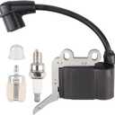 504118401 Ignition Coil for Husqvarna 130BT 530BT Backpack Blower Replaces 511393701