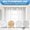 CorkLatta Gold Shower Curtain Rod 31 to 68 Inch,1 Inch Diameter Adjustable Spring Tension Stainless Steel Telescoping Rod,Easy Install,No Rust