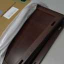 Vertical Shoe Rack - Tall Narrow Shoe Rack Organizer for Small Spaces,5 Tier Bamboo Shoen Shelf for Entryway,Closet,Corner,Doorway,Skinny Shoe Shelf Space Saving Shoe Storage,Free Stackable DIY (Brown)