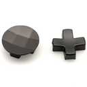 Deal4GO 2-Pack Metal D-Pads set w/Standard Dpad and Faceted D Pad Replacement (Cross + Concave) for Xbox Elite 2 Controller Directional Arrow Button