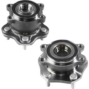 2pcs 512388 Rear Wheel Hub Bearing Assembly Fits for Nissan Altima 2007-2018, for Maxima 2009-2019, for Murano 2015-2016, for Pathfinder 2013-2019, 5 Lug w/ABS