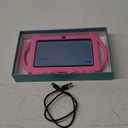 Kids Tablet 7 inch Android 12.0 for Toddler, 4GB RAM 32GB ROM Bluetooth IPS Screen Parental Control Dual Camera Shockproof Case for Educational Games, (Rose Red) (Pink)