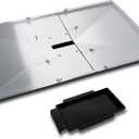 Adjsutable Grease Tray for Gas Grill (27-30 inches), Fits 4/5 Burner Grills from Nexgrill, Dyna Glo, Backyard Grill, BHG, Uniflame & Others, Universal Drip Tray with Catch Pan