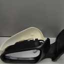 Left Driver Side Mirror Compatible With Toyota Corolla 2014-2018 With Heated Turn Signal Light Power Glass 7-Pins White