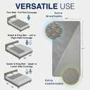 DREAMORA Luna - Water-Cooled Bed Cooling System - Elegant & Compact Bed Cooler for Hot Sleepers, Deep, Restorative Sleep - Dual-Sided Cooling Mattress Pad & Precise Temperature Control