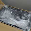 Enclosed Stainless Steel Cat Litter Box with Lid, XL Extra Large Litter Box for Big Cats, Metal Litter Pan High Sided, Never Absorbs Odors, Anti-Urine Leakage, Include Scoop (Light Grey)