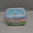 Alimat PluS 11.8oz Small Silicone Collapsible Food Storage Containers With Lids, 3 Pack Set 350ml Collapsible Food Storage Containers with Lids, Travel Food Containers for Outdoor and Kitchen