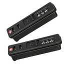 Amazon.com: Ech.Apr 2-Pack TSA Locks for Luggage, Luggage Locks TSA Approved, Small Travel Combination Lock for Luggage Bag Backpack Baggage Suitcase, Black EA354N : Clothing, Shoes & Jewelry