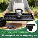 72-Cell Seed Trays with Drainage Trays-10 Sets 20 Packs-1020 Durable Plastic Plant Tray for Seed Germination21x11x1.81 in